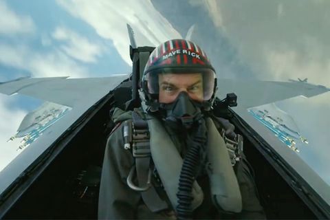 Tom Cruise in "Top Gun: Mavarick"