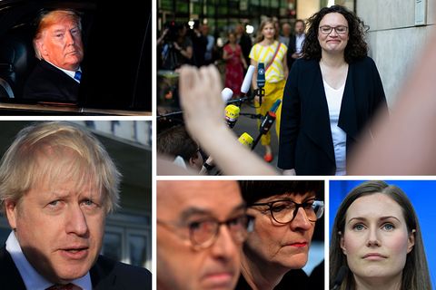 Jahresrückblick Politik Collage
