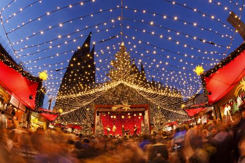 Weihnachtsmarkt am Kölner Dom