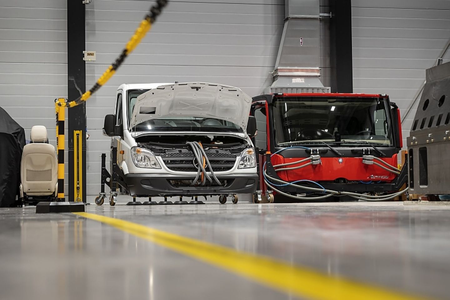 Fahrwerksentwicklung Daimler Sindelfingen