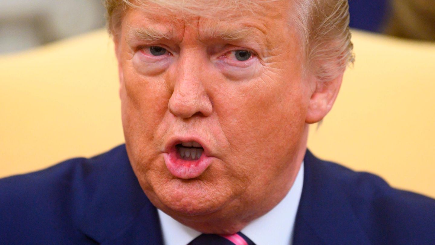 US-Präsident Donald Trump hat die Demokraten in einem langen Wutbrief scharf attackiert