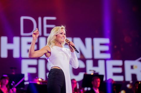 Helene Fischer bei der Aufzeichnung ihrer TV-Show