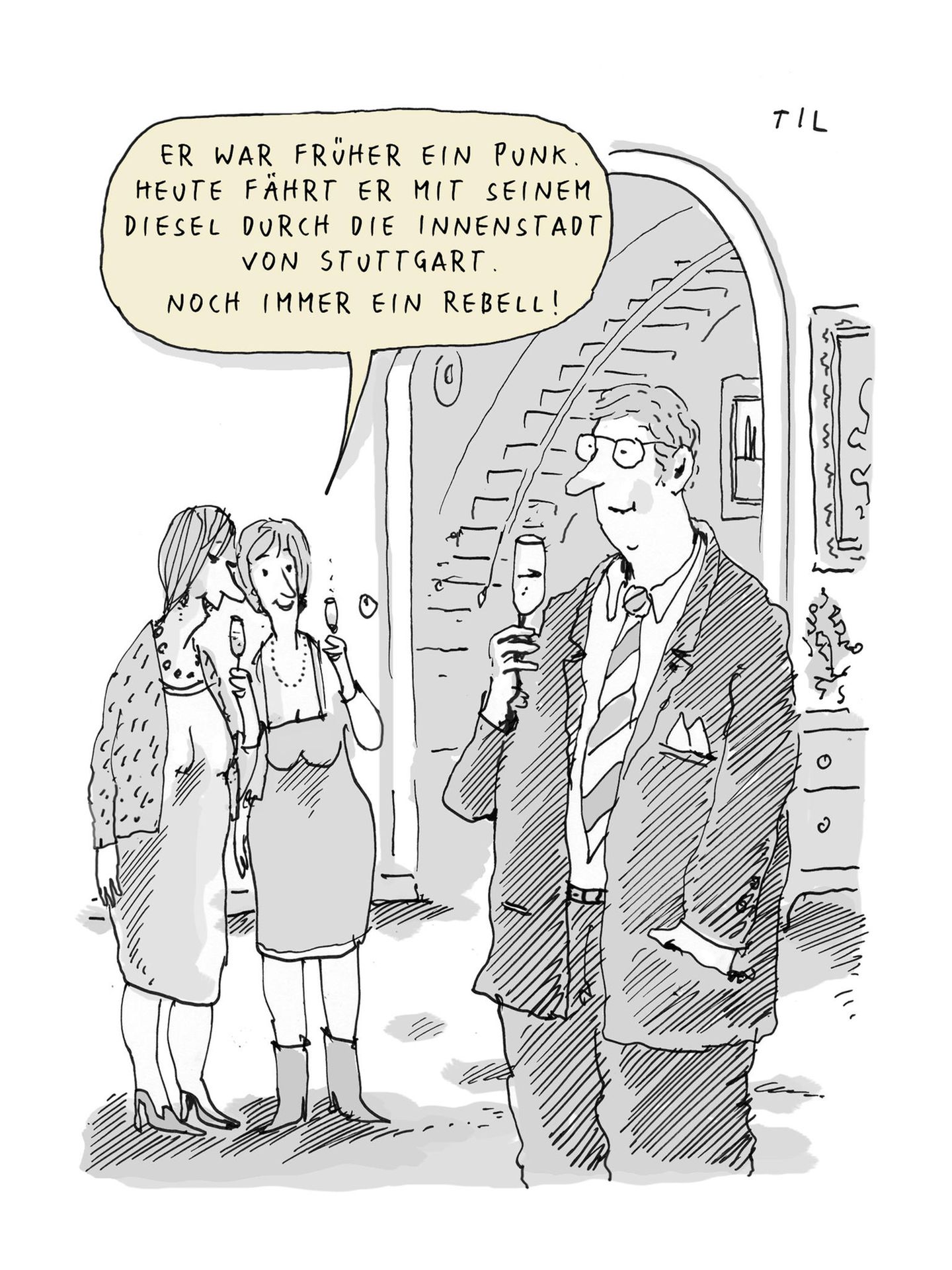 stern-Zeichner: Die besten Cartoons von Til Mette