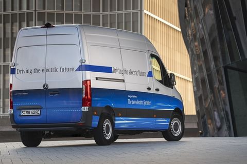 Der Elektro-Kleinlaster ist äußerlich nicht von den konventionellen Versionen zu unterscheiden