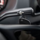 Mit den Schaltwippen wird die Rekuperationsstärke eingestellt