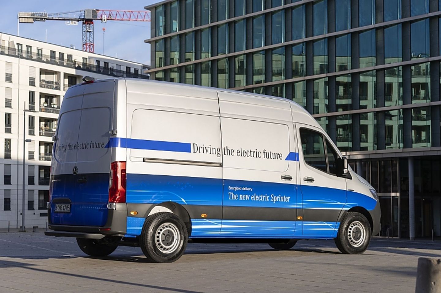 Zwei Batterievarianten werden beim eSprinter angeboten: 55 kWh und 41 kWh