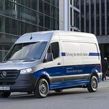 Der Mercedes eSprinter ist bis zu 120 km/h schnell