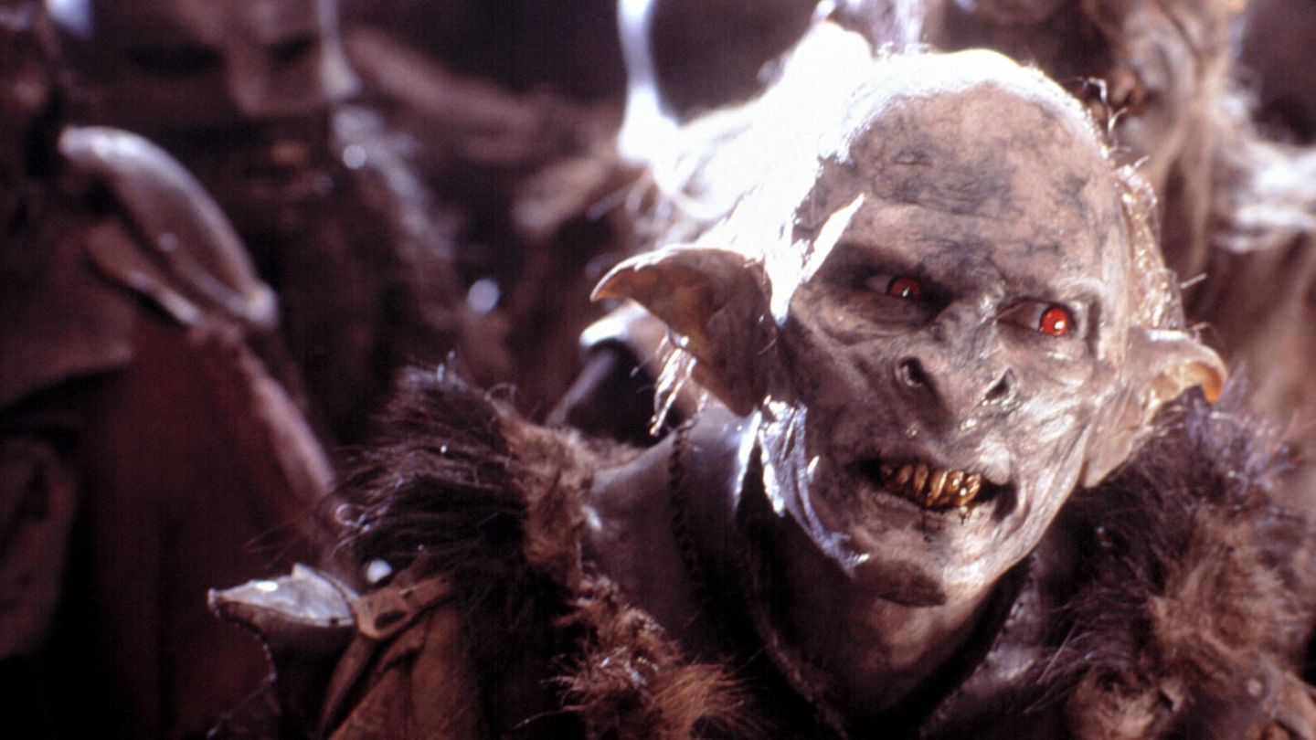 Ein Ork aus dem Film "Der Herr der Ringe: Die zwei Türme"