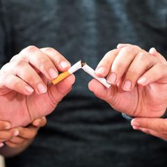 Mit dem Rauchen aufhören