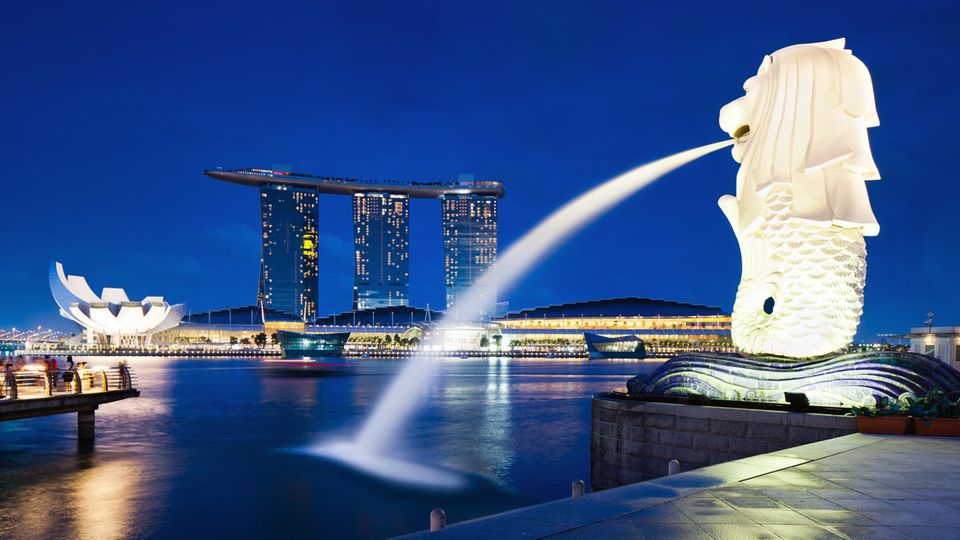 Merlion in Singapur