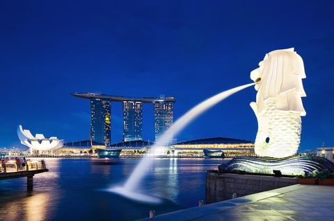 Merlion in Singapur