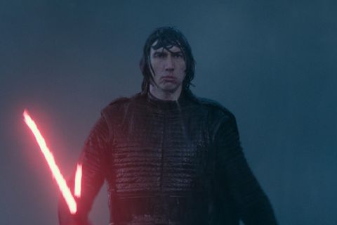 Star Wars 9: Kylo Ren mit Lichtschwert