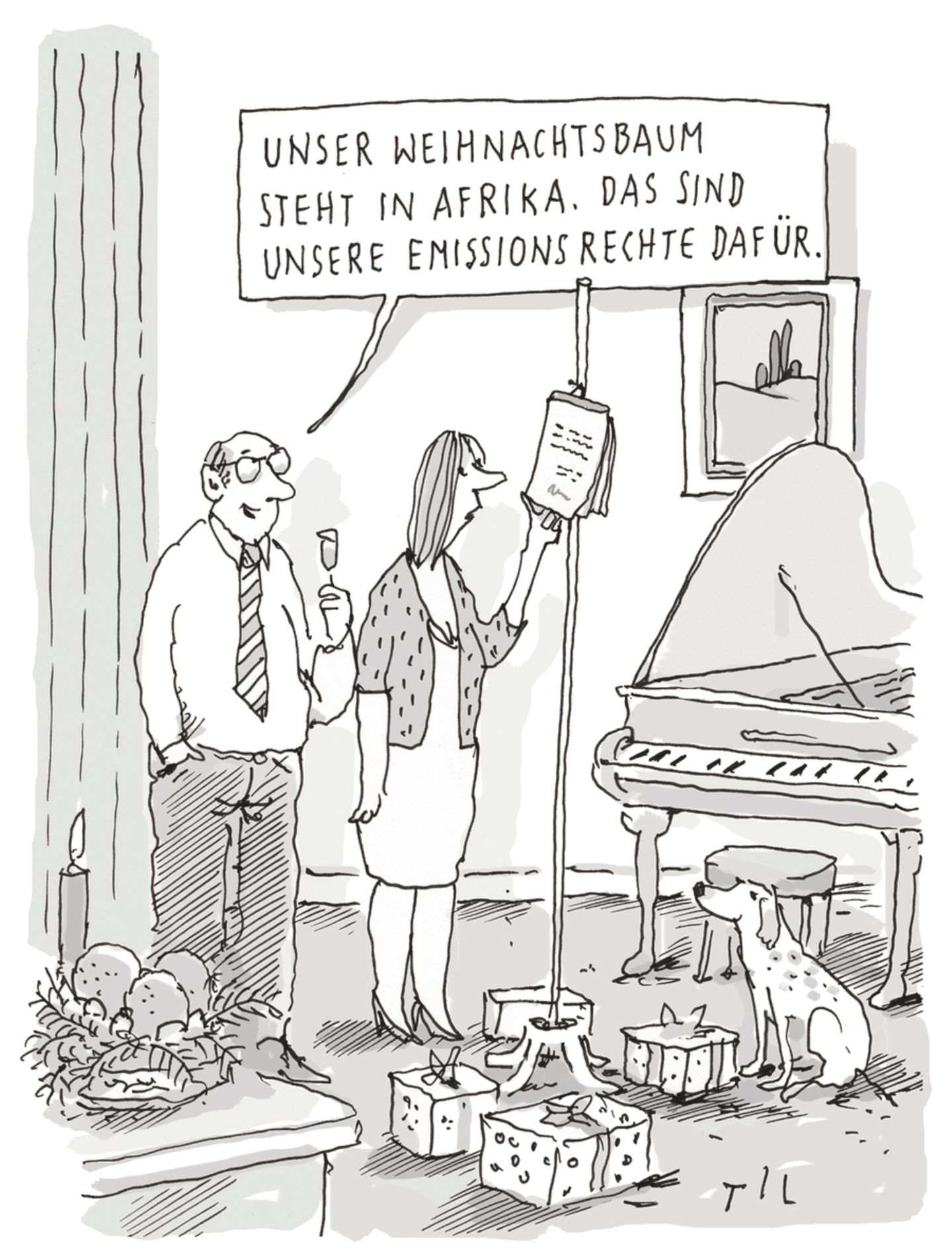 Til Mette: Cartoon der Woche