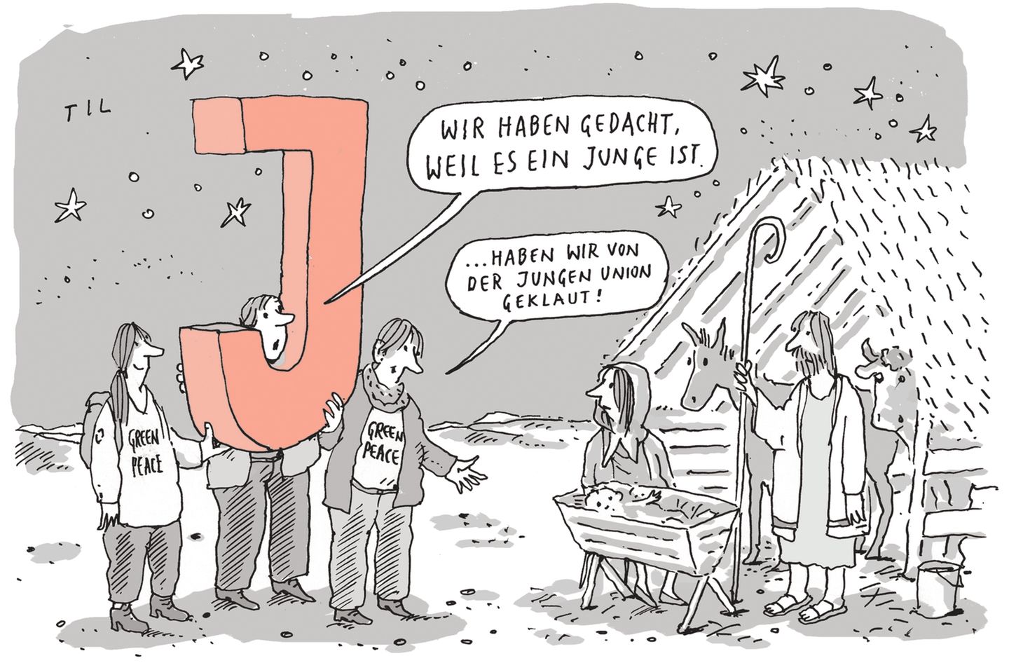 Til Mette: Cartoon der Woche