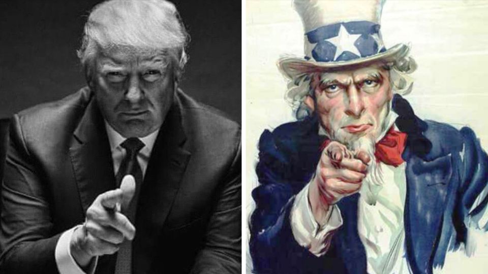 Trump als Uncle Sam: Auf Twitter hagelt es Häme