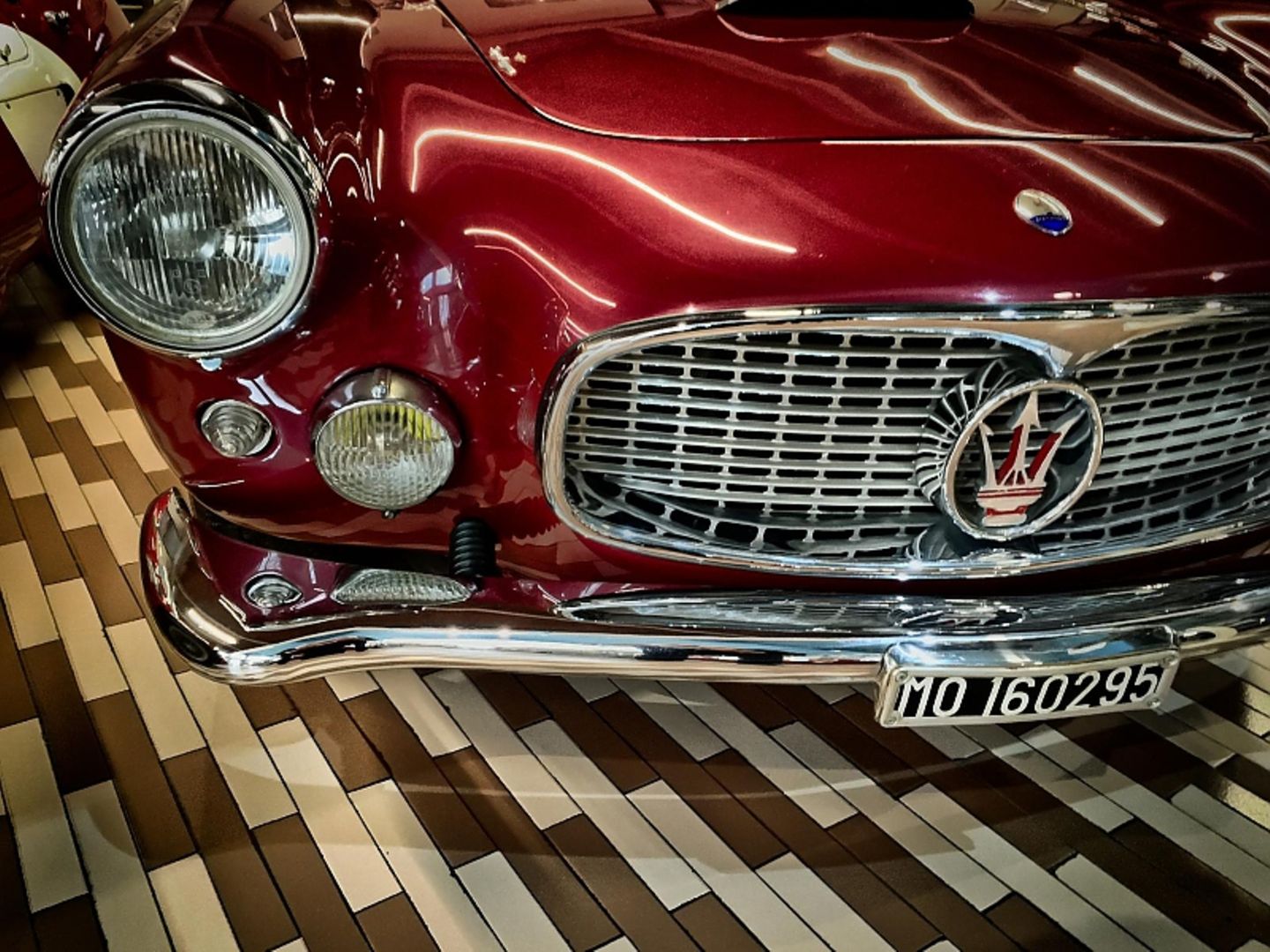 Eines der Prunkstücke im Panini Museum: der Maserati 3500 GT von 1957