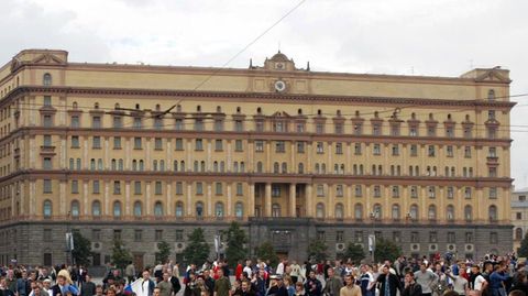 Der russische Inlandsgeheimdienst FSB hat seine Zentrale vom KGB übernommen (Archivbild von 2002)