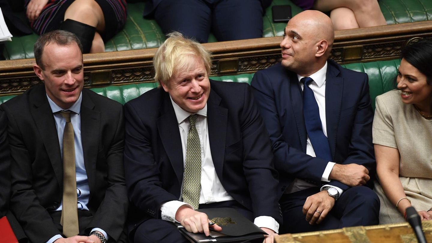 Premierminister Boris Johnson im britischen Unterhaus