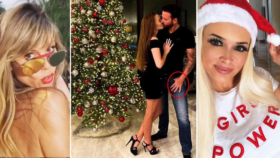 Katzenberger, Wendler, Klum: So bringen sich die Stars in Weihnachtsstimmung
