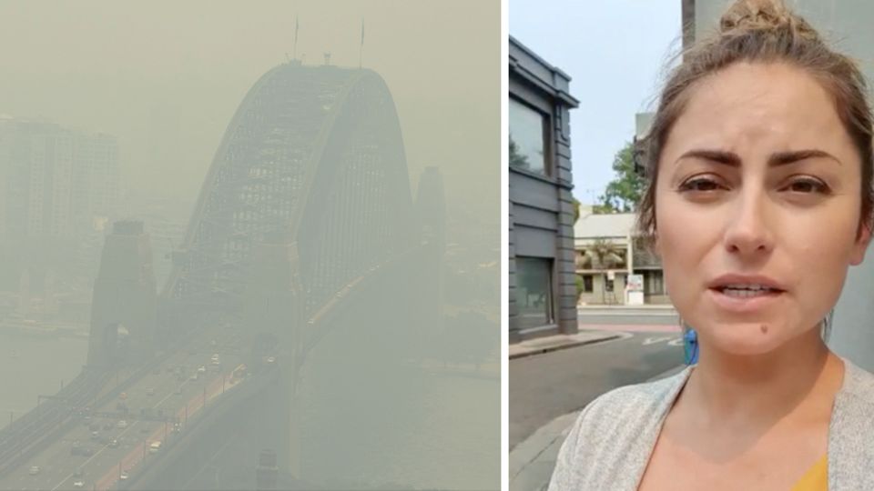 Sydney gefangen im Rauch: Deutsche berichtet Sydney gefangen im Rauch: Deutsche berichtet