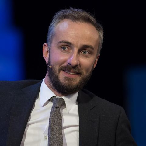 Moderator Jan Böhmermann während eines Fernsehauftrittes