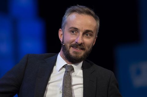 Moderator Jan Böhmermann während eines Fernsehauftrittes
