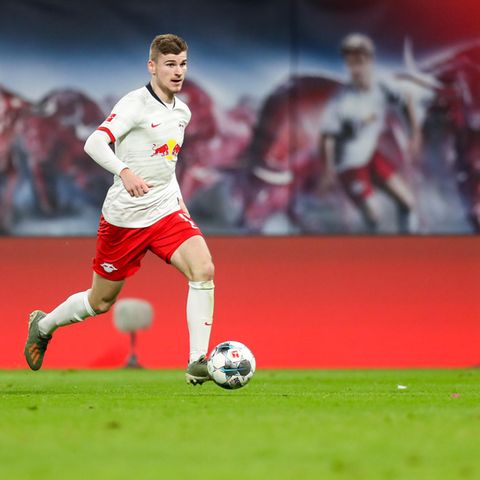 Bundesliga im stern-Check: Leipzigs Stürmer Timo Werner mit dem Ball am Fuß