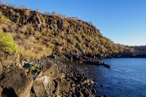 Ein Küstenabschnitt der Galápagos-Insel San Cristóbal (Archivbild)