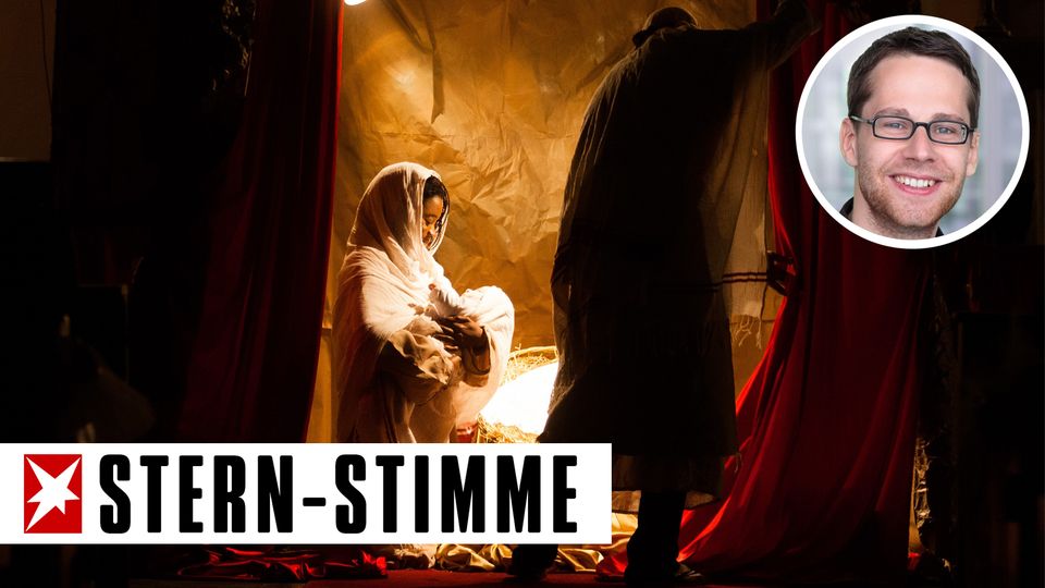 Heiligabendmesse in der Kathedrale des Heiligen Vincent de Paul in Tunis: Zumindest das Weihnachts-Setting stimmt im Nahen Osten