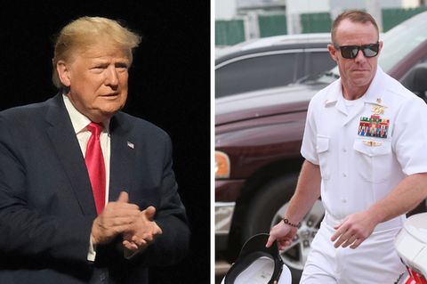 Donald Trump und Edward Gallagher
