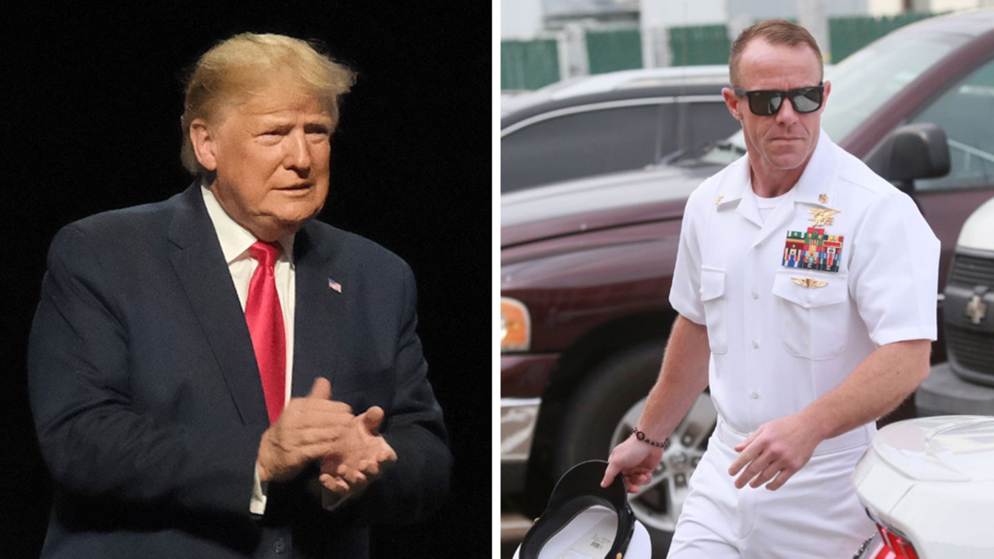 Donald Trump und Edward Gallagher