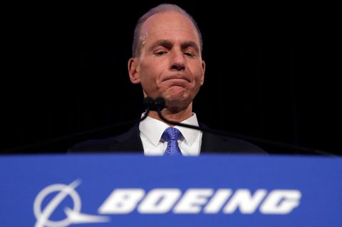 Dennis Muilenburg, der von Juli 2015 bis zum 23. Dezember 2019 an der Spitze von Boeing stand.