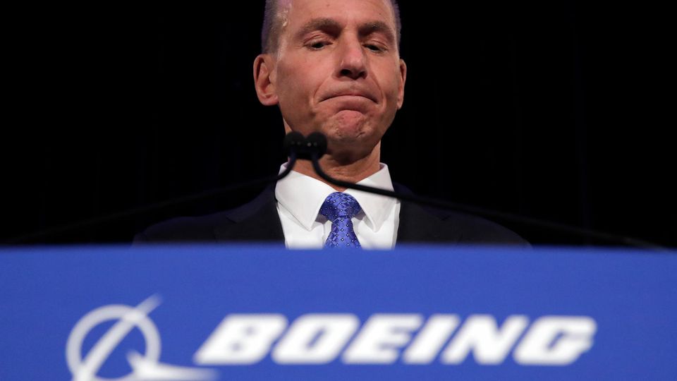 Dennis Muilenburg, der von Juli 2015 bis zum 23. Dezember 2019 an der Spitze von Boeing stand.