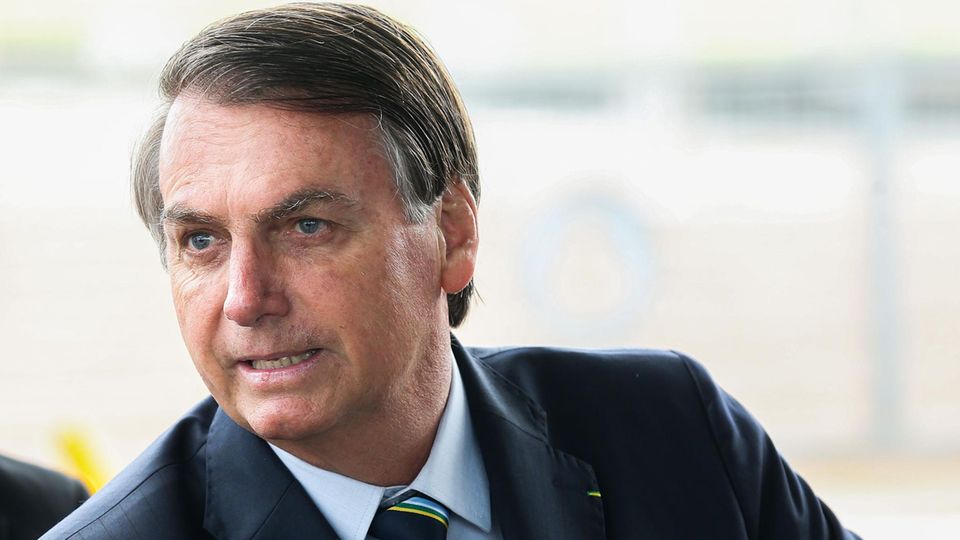 Brasiliens Präsident Jair Bolsonaro Brasiliens Präsident Jair Bolsonaro