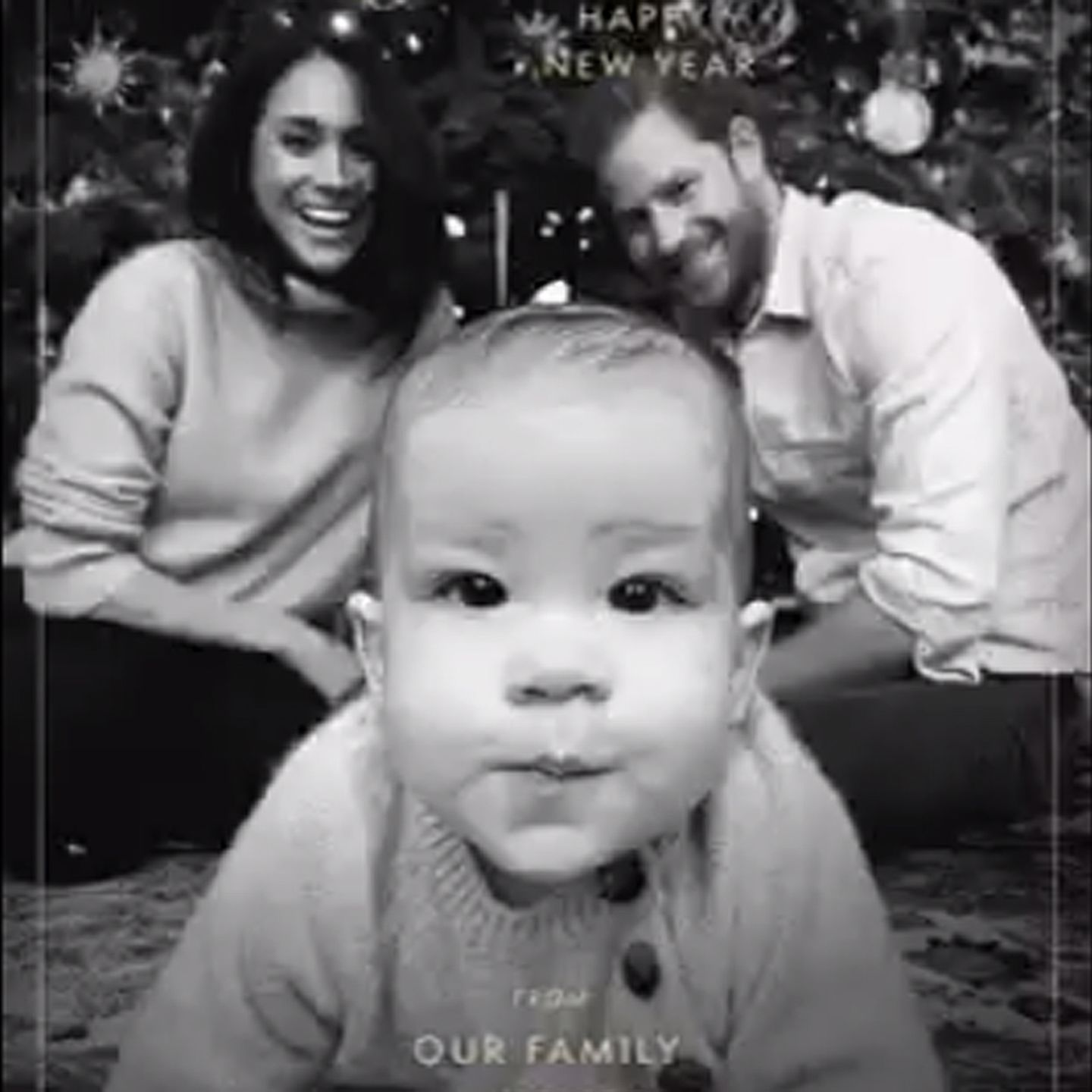 Prinz Harry Und Meghan Markle Verschicken Weihnachtskarte Mit Baby Archie Stern De