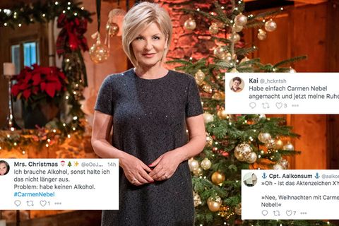 Carmen Nebel bei ihrer Weihnachtsshow