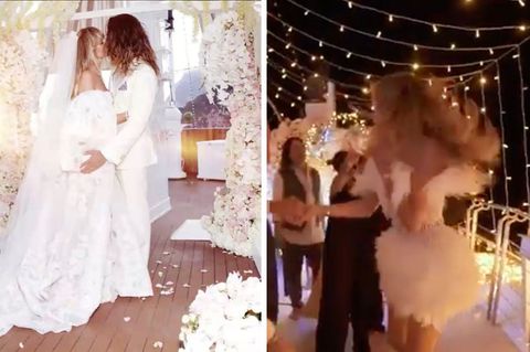 Fünf Monate nach ihrer Hochzeit präsentiert Heidi Klum auch ihr zweites Hochzeitskleid