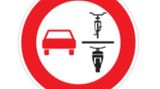 Verbot des Überholens von einspurigen Fahrzeugen für mehrspurige Kraftfahrzeuge und Krafträder mit Beiwagen