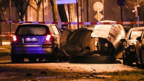 Stuttgart: Polizei erschießt flüchtigen Autofahrer nach Unfall