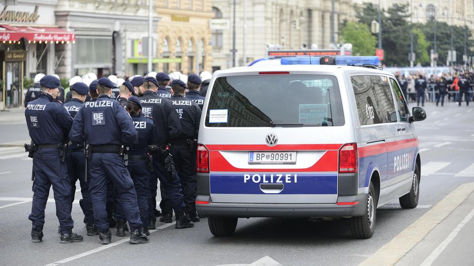 Polizeieinsatz in österreich