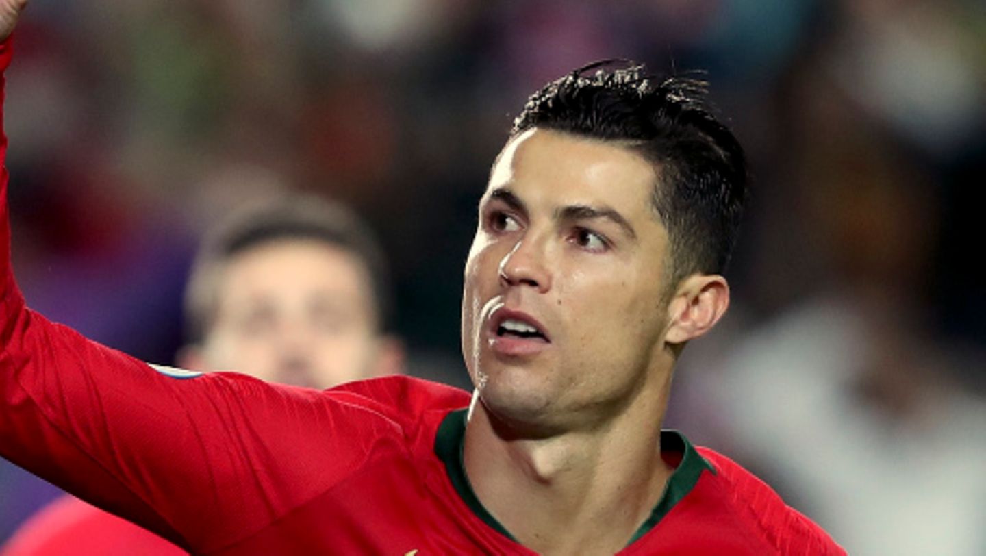 Cristiano Ronaldo im Trikot der Nationalmannschaft