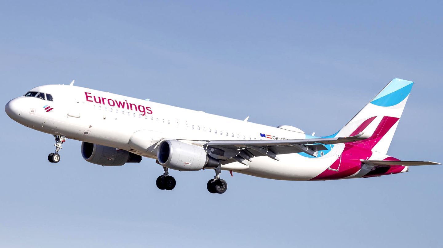 Eurowings-Flugzeug