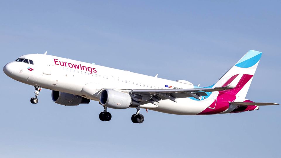 Eurowings-Flugzeug