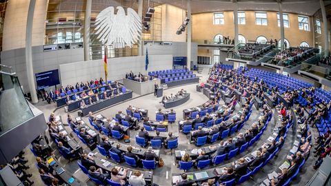 Plenum des Deutschen Bundestags