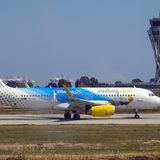 Airbus A320 vor dem Start