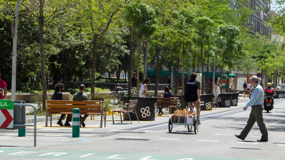 Superilla in Barcelona