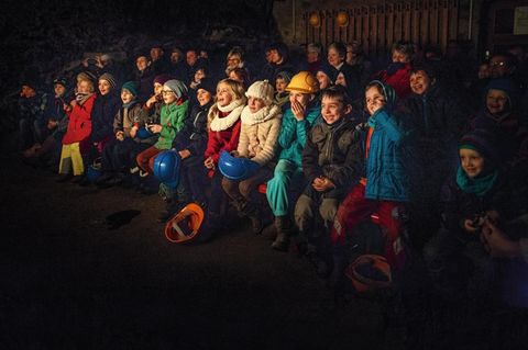 Blick ins Publikum während einer Aufführung