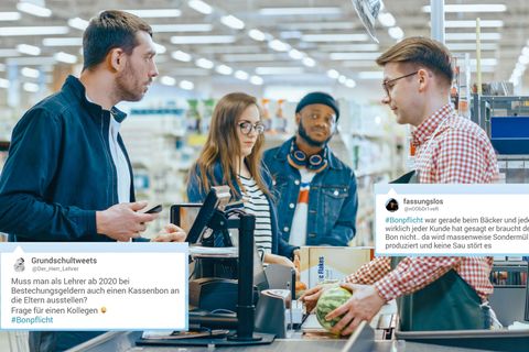 Viele Twitter-Nutzer regen sich über die neue Bonpflicht auf