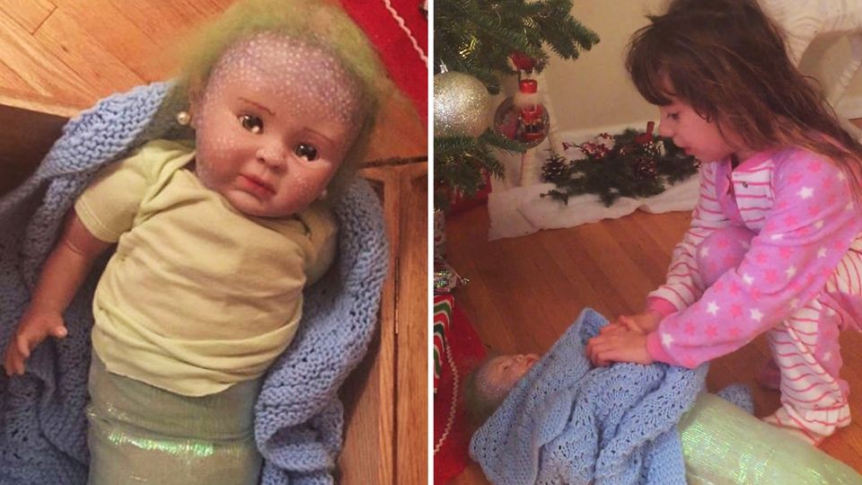 Diese Puppe ist ein Weihnachtsgeschenk – und dient als Drogenversteck. Diese Puppe ist ein Weihnachtsgeschenk – und dient als Drogenversteck.