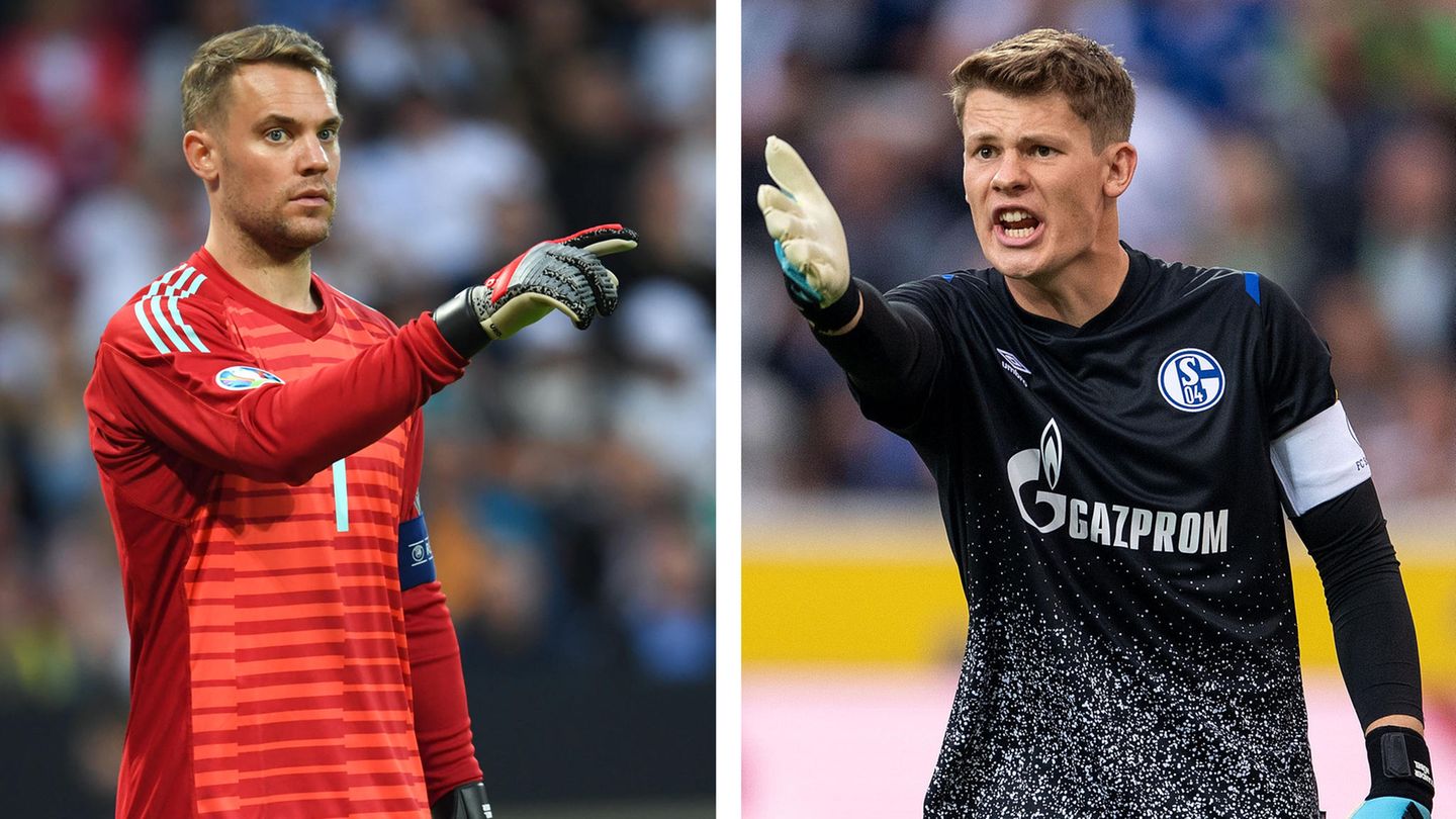 Manuel Neuer und Alexander Nübel
